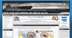 Desktop Screenshot of kapitanowie.org